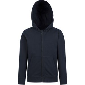 Mountain Warehouse Kinder/Kids Essentials Full Zip Hoodie (Marine)