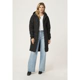 Kaffe - Wintermantel 'Tilla' - Zwart - Gewatteerde Jas