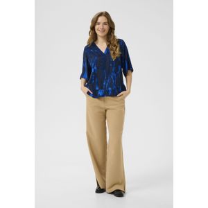 Blouse met korte mouwen CUashley Relaxed fit navy blue