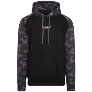 Ballin Est. 2013 Hoodies Small Logo Hood Camo Zwart - Maat 2XL