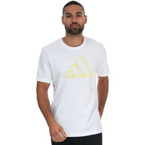 adidas - Sportswear Graphic T-Shirt - Wit - Heren