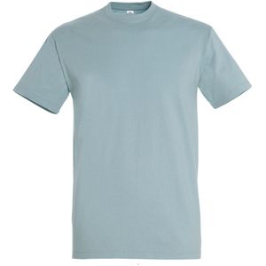 SOLS Heren Keizerlijke Zwaargewicht T-Shirt Met Korte Mouwen (Ijsblauw) - Maat L