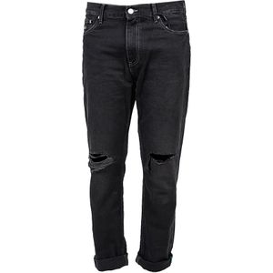 Tommy Hilfiger - Slim-fit Jeans - Zwart - Hoogwaardig Denim