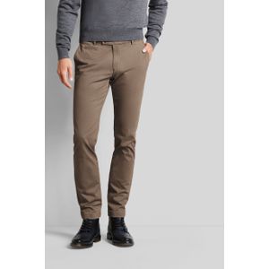 Bugatti Herren Chino-broek met een licht gebruikte look