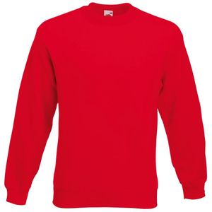 Fruit Of The Loom Unisex Premium 70/30 Set-in Sweater (Rood) - Maat 2XL
