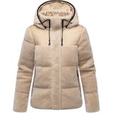 Marikoo dames teddy puffer jas met capuchon – model Kaguraa