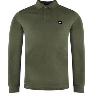 Weekendverdediger - WOSPO518 - Poloshirt - Khaki - Lange Mouw