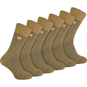 6 Paar Heren Zachte Ademend Thermosokken