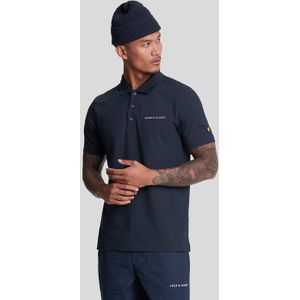 Lyle And Scott - Poloshirt - Navy - Geborduurd