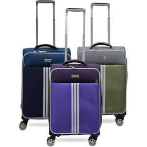 Lichtgewicht cabine 4 wiel zachte bagage reistas