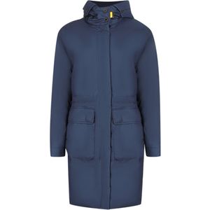 Parajumpers - Eulalia - Gewatteerd Donsjack - Marineblauw - Lang Jack met Capuchon