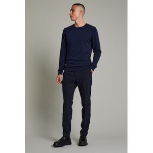 Gebreide pullover met ronde hals