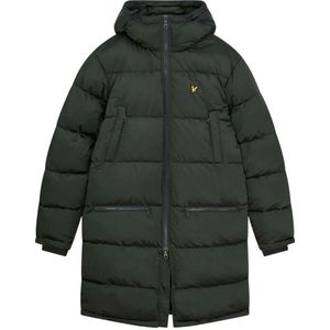 Lyle & Scott Lichtgewicht herenpufferjack (Grijs)