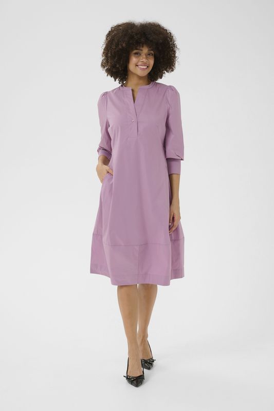 Jurk Feminine Valerian red