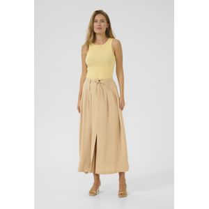 Kaffe - Illis - A-lijn Rok - Sand - 7/8 Lengte
