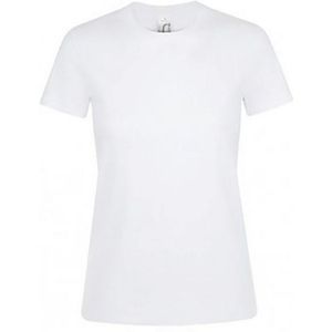 SOLS - Regent T-Shirt - Wit - Korte Mouwen