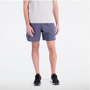 Men's New Balance Impact Run 7 Inch Shorts in Purple