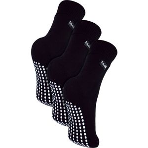 1 Pack Kinderen Binnen Thermo Slippersokken met Grip