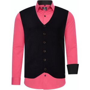 Shirt met vest set van 2