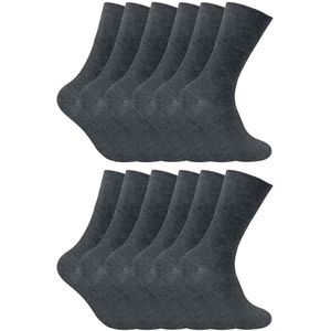 12 paar thermo sokken zonder elastiek diabetische sokken voor heren - Marine