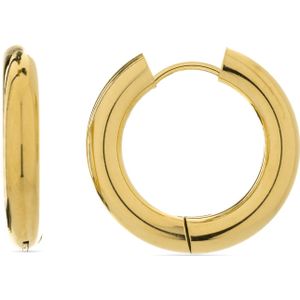 Luxenter Amyck oorbellen afgewerkt in 18k geel goud