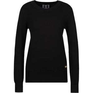 19V69 ITALIA - Trui - Zwart - Viola - Lange Mouw