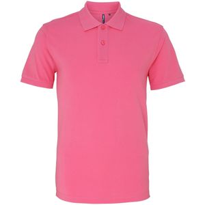 Asquith & Fox Heren Poloshirt met korte mouwen (Roze Anjer)