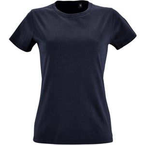 SOLS Dames/dames Imperial Fit T-Shirt met korte mouwen (Franse marine)