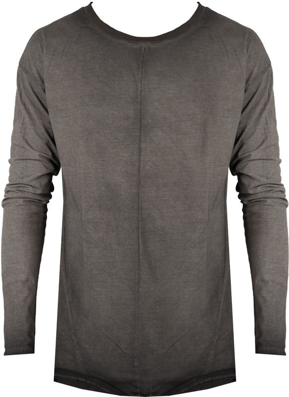 La Haine - Longsleeve - Grijs - Uniseks - Stijlvolle Top met Decoratieve Stiksels