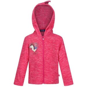 Regatta Kinder/Kids Peppa Pig Marl Fleece Full Zip Hoodie (Roze Fusie)