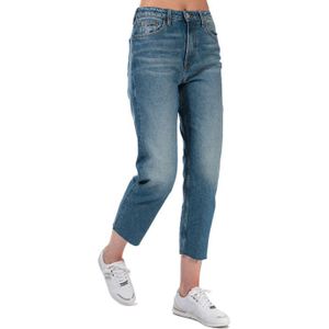 Tommy Hilfiger - Harper - Damesjeans - Stonewashed - Rechte Pasvorm - Denim