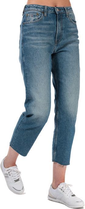 Tommy Hilfiger - Harper - Damesjeans - Stonewashed - Rechte Pasvorm - Denim
