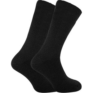 Set van 2 bedsokken voor heren om te slapen van Drew Brady - Zwart