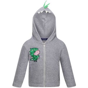 Regatta Kinder/Kids Peppa Pig Dinosaurus Mergel Fleece Jas (Grijs) - Maat 3-4J / 98-104cm