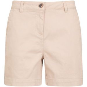 Mountain Warehouse Dames/Dames Bay Chino Organic Shorts (Beige)
