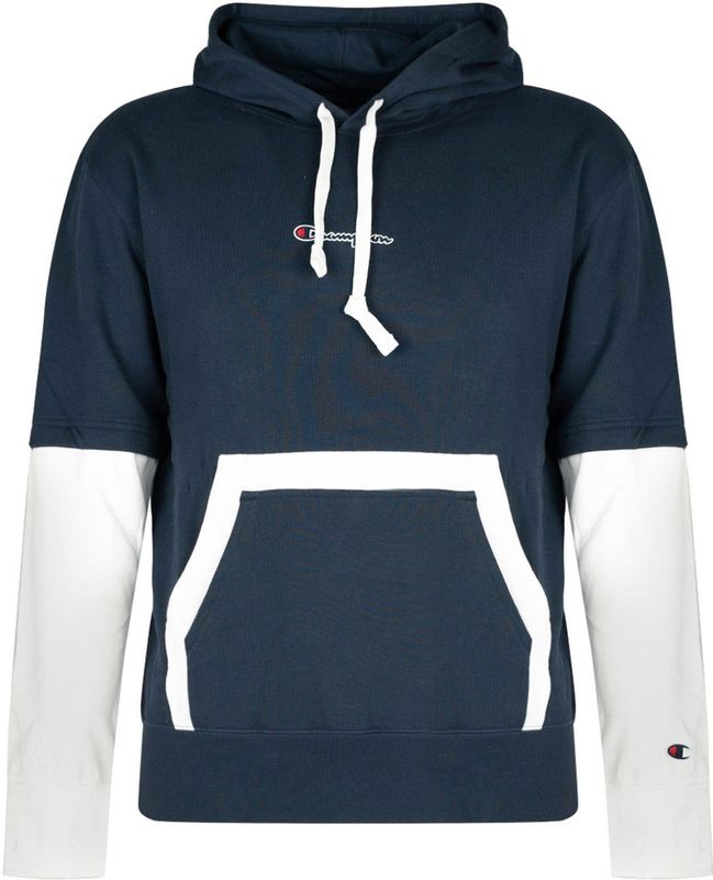 Champion - Hoodie - Groen - Katoen