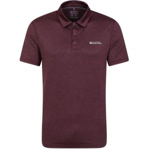 Mountain Warehouse Heren Deuce IsoCool Poloshirt (Dusky Wijn)