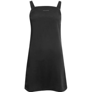 Women's Calvin Klein Strap Satin Dress In Black - Maat XS