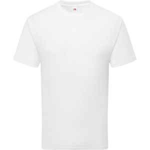 Fruit of the Loom Katoenen uniseks T-shirt voor volwassenen (Wit)