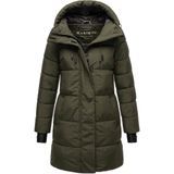 Marikoo dames winterjas met capuchon & fleecevoering – Kaituu