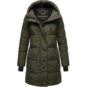 Marikoo dames winterjas met capuchon & fleecevoering – Kaituu