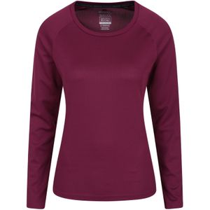 Mountain Warehouse Dames/Dames Endurance Top met lange mouwen (Roze)
