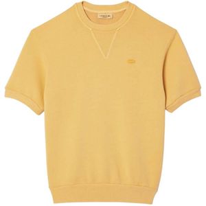 Lacoste Dames/Dames Natural Dyed Fleece T-shirt (Oranje)