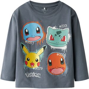 Pokemon - Top - Jersey - Lange Mouwen - Regular Fit