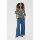 Cream - Cradelena Blouse - Blouse - Black Birch Embroidery - 100% Katoen