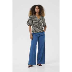 Cream - Cradelena Blouse - Blouse - Black Birch Embroidery - 100% Katoen