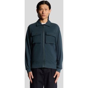 Lyle & Scott Heavyweight Jersey Overshirt - Zwart