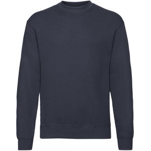 Fruit Of The Loom Heren Klassieke Drop Schouder Sweatshirt (Donkere marine)