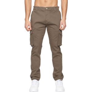 Crosshatch Heren Frentons Cargo Broek (Khaki)