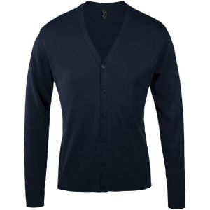 SOLS Heren Golden V Neck Cardigan (Marine)